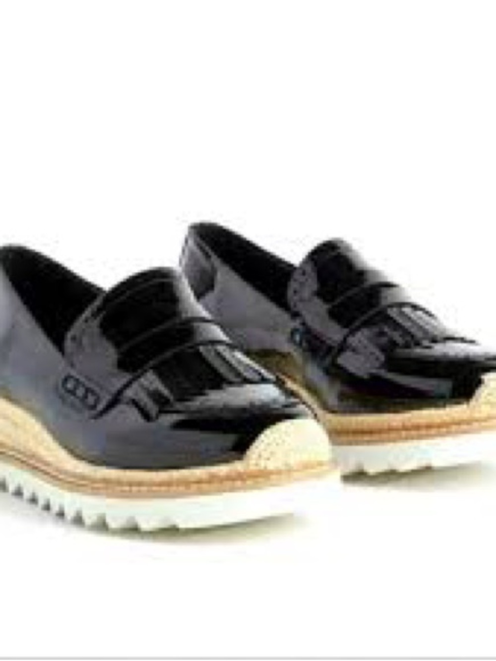 Torrid Black Patent Platform Loafer for Women 8WW